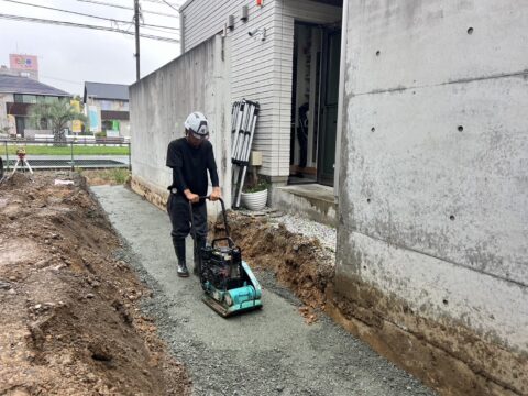 外構工事　続き